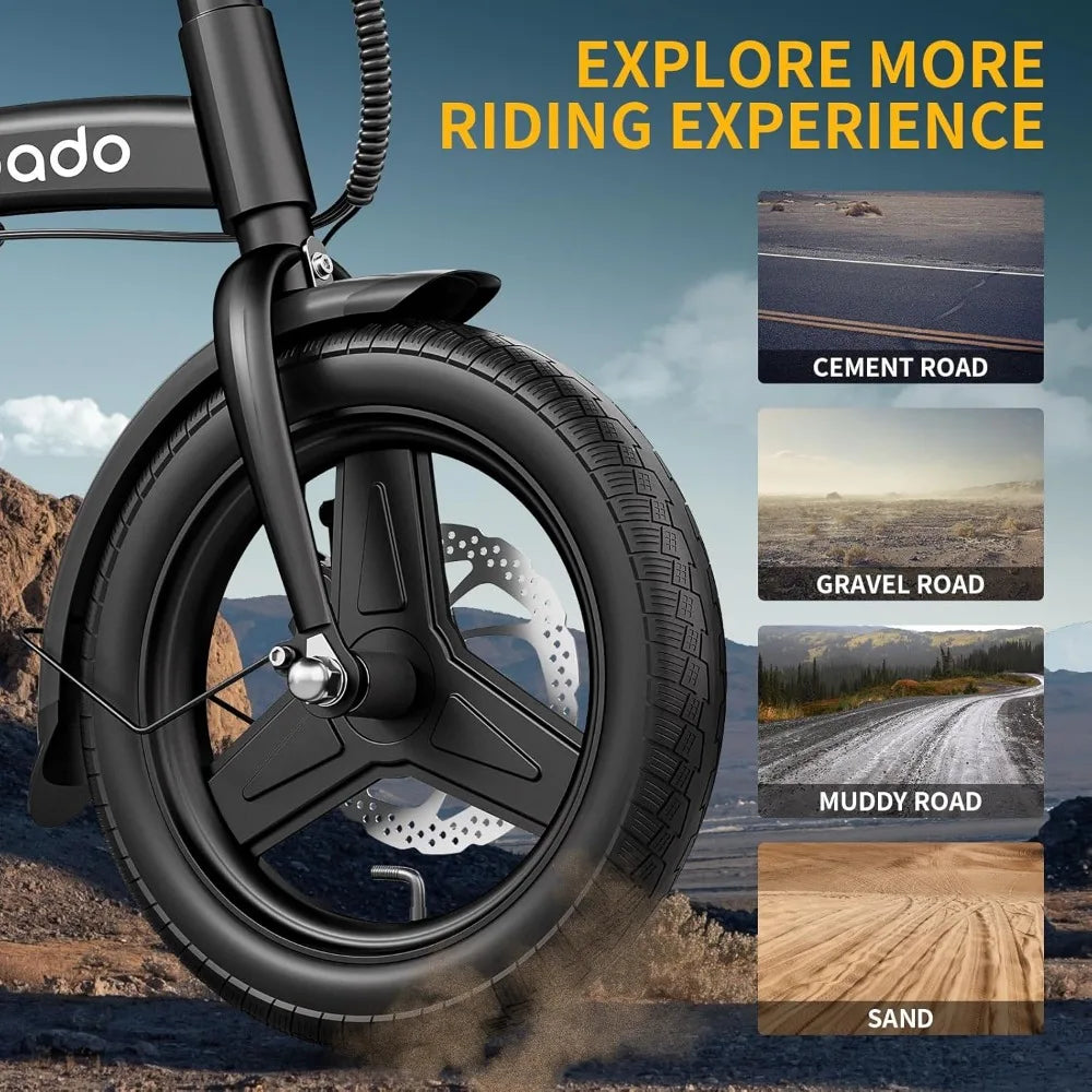 750W Peak Motor Folding Electric Bike